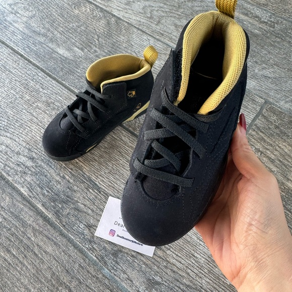 Brand New Jordan MVP Toddler Sneakers “Metallica Gold” (TD9c/EU26/15cm) - Picture 10 of 14